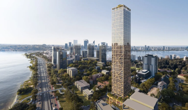 Via libera a C6: il primato del grattacielo in legno più alto del mondo si sposta a Perth