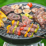 barbecue in giardino