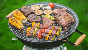 barbecue in giardino